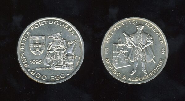 Portugal 200 Escudos 1995 – Afonso Albuquerque, Malaca