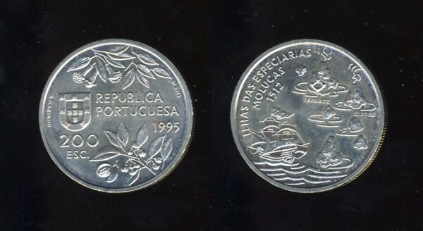 Portugal 200 Escudos 1995 – Ilhas das Especiarias, Molucas