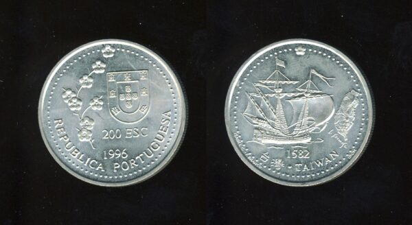 Portugal 200 Escudos 1996 – Taiwan