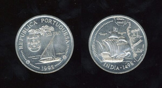 Portugal 200 Escudos 1998 – India