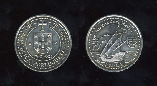 Portugal 200 Escudos 2000 – Terras dos Cortes-Reais