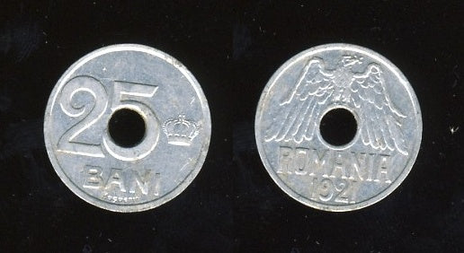 Romania Rumunjska 25 Bani 1921