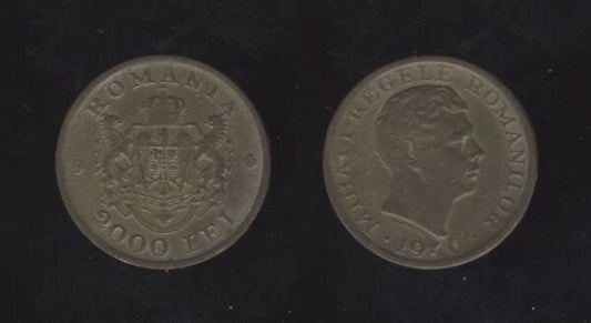 Romania Rumunjska 2000 Lei 1946