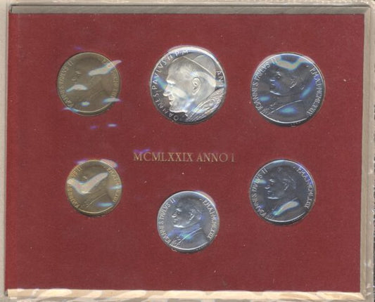 Vatican City Vatikan Set 1979 – Ioannes Paulus II – Anno I